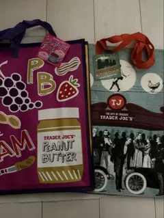 TRADER JOE'S エコバッグ 2点セット