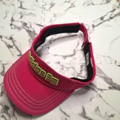 adidas ピンク バイザー