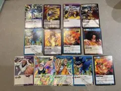 絶版 キラあり サボ エース その他 ミラクルバトルカードダス ワンピース