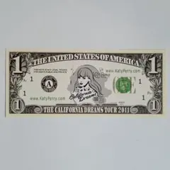 Katy Perry 2011 Tour 客席投げ入れ用 おもちゃ1ドル札 2026年最新】1ドル札 スターウォーズの人気アイテム - メルカリ
