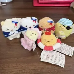 希少レア　すみっコぐらし2015 てのりぬいぐるみ　マリンシリーズ