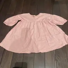 ピンク 7分袖tシャツ
