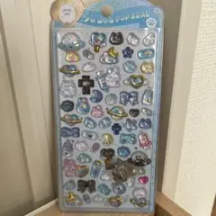 うるちゅるポップシール 宇宙 動物 モチーフ