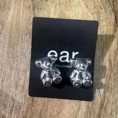 新品ear PAPILLONNER ベアモチーフ ピアスのサムネイル