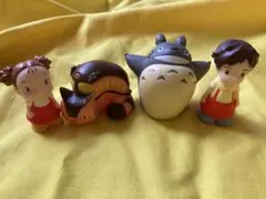 4個‼️✳️となりのトトロ 指人形 マスコット✳️手遊び幼稚園　保育園✳️のサムネイル