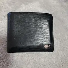 瀬*須様 CK ブラック 二つ折り財布