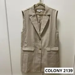 COLONY 2139 テーラードベスト ベージュのサムネイル
