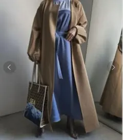 Ameri VINTAGE WAVE FRONT OVER COAT - メルカリ