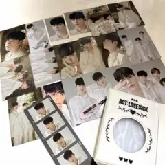 TXT ACT:LOVESICK ミニフォトカードセット ホルダー付き
