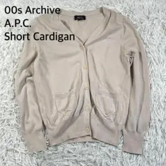 A.P.C. 00s Archive Cardigan Short Knit Sのサムネイル