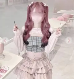 ビッグリボンハートチェーンアンサンブルトップス - メルカリ