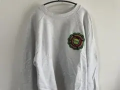 90s アンブロ ラグランスウェットトレーナー 刺繍ロゴ ラオス製 V 