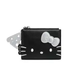 ANNA SUI×ハローキティ 折りたたみ財布 新品未使用品　アナスイ　白 ANNA SUI×ハローキティ 折りたたみ財布 新品未使用品 アナスイ 白