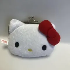 ハローキティ 平成レトロ2010 がま口 コインケース ぬいぐるみ素材