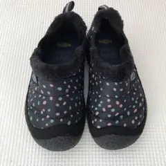 【KEEN】子供用 ファー付きスリッポン スノーシューズ 美品のサムネイル