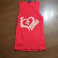 ZUMBA タンクトップ レッド ロゴプリントのサムネイル