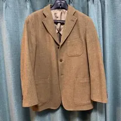 CHAPS RALPH LAUREN ブラウン ジャケット M 前ボタン3ケ