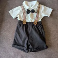 セレモニースーツ ボウタイ・サスペンダー付き