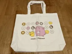 pokemon × misdo コラボトートバッグ（白）