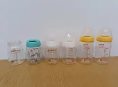 Pigeon哺乳瓶 160×6、120×1　ビーンスターク哺乳瓶150×1
