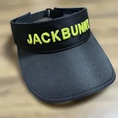 Jack Bunny バイザー ブラック【男女兼用】