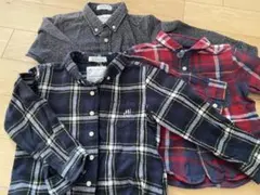 ネルシャツ　セット売り　100〜110cm チャオパニックティピー