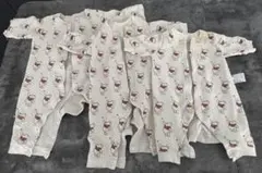 UNIQLOプーさんロンパース 3枚セット