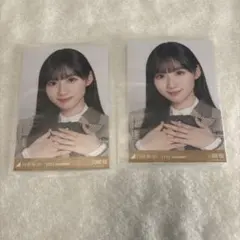 【匿名配送】 川﨑桜 乃木坂46 生写真 乃木コレ40th制服 ヨリ2枚 川崎