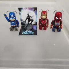 あゆ様専用 ベアブリック アイアンマン スパイダーマンのサムネイル