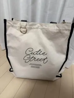CUTIESTREET BIGトートバッグ きゅーすと - メルカリ