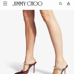 JIMMYCHOO ジミーチュウ ビジュー ミュールパンプス BINGクリスタル