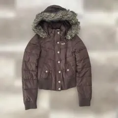 vintage Hollister FUR downjacket S