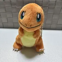 ニンテンドー ポケモン ヒトカゲ チェーン付きぬいぐるみキーホルダー