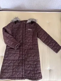 【１月は値下げします！】moujonjon ハートのロングダウンコート130cm