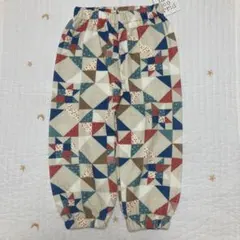 softcheese パッチワーク パンツ 100cm