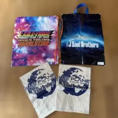 【すべて未使用】三代目JSB EXILE TRIBE エコバッグ 4点セットのサムネイル