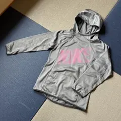 NIKE グレー フード付きパーカー