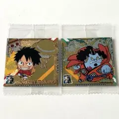 ワンピース ウエハース シール LOG.9 25th ルフィ ジンベエ