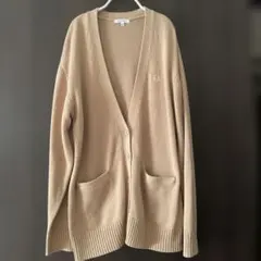 AND YUA ANY ベージュ カーディガン Mサイズ