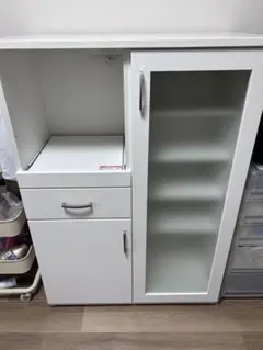 さくらんぼ様専用 ホワイト ハイタイプ キッチン収納 食器棚 - メルカリ