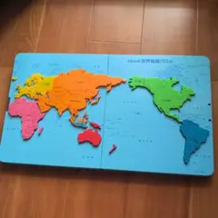 KUMON TOY 世界地図パズル 知育玩具のサムネイル
