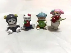 モフサンド×サンリオ カプセルトイ フィギュア2 モフサンド×ヒツジ　４点セット