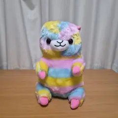 カラフルアルパカぬいぐるみリュックサック