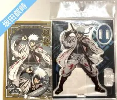 銀魂　坂田銀時　白夜叉　アクリルスタンド　缶バッジ　ポストカード