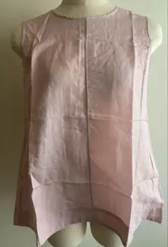 週末限定価格は★IENA★タンクトップ★麻★ピンクブラウス
