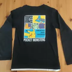 ポケモン ロンT 黒 サイズ140