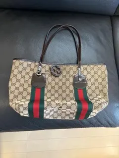 正規品　Gucci GGキャンバス トートバッグ