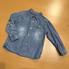 トミーヒルフィガー　長袖　トップス　シャツ　デニム　110 4T