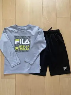 FILA ジャージセット グレー/黒