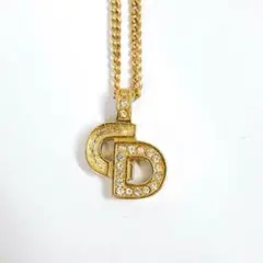 ディオール ゴールド CDロゴ ネックレス